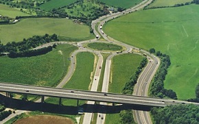 The stockbury roundabout near Sittingbourne.